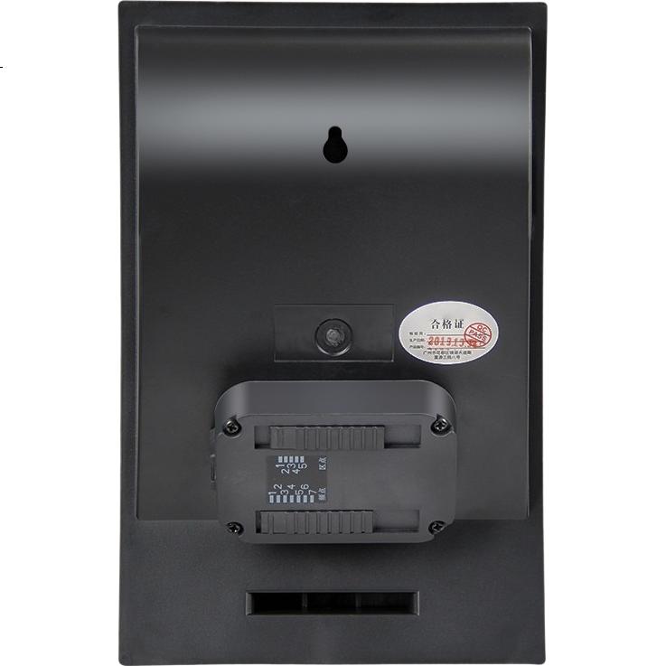 Активная беспроводная настенная акустическая система Newmine D12, 6.5 дюймов, черная, для магазина, класса, офиса, фоновой музыки
