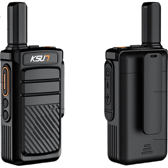 Рация KSUN TFSI X12, пара, 5 Вт, UHF, 16 каналов, дальность до 6 км, Li-Ion аккумулятор 3000 мАч, защита IP54