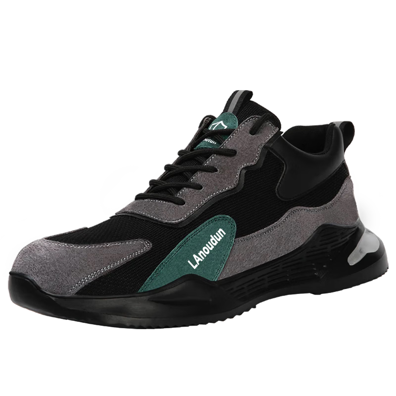 BlueOwl Shield Men's Anti-Static Summer Breathable Lightweight PetroChina Safety Work Shoes DL2095BA Size 40
