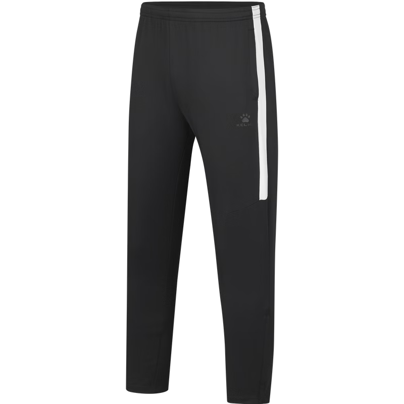 KELME Men's Sports Pants New Summer Thin Professional Football Training Running Fitness Tapered Pants Agate Black L