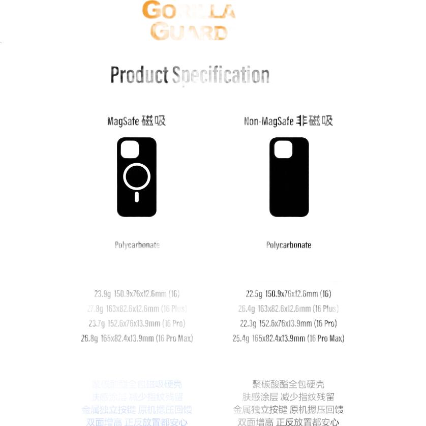 Чехол для Xiaomi 17 Pro Max Xingqiu Guardian, противоударный, противоскользящий, с защитой от отпечатков пальцев, белый, с MagSafe