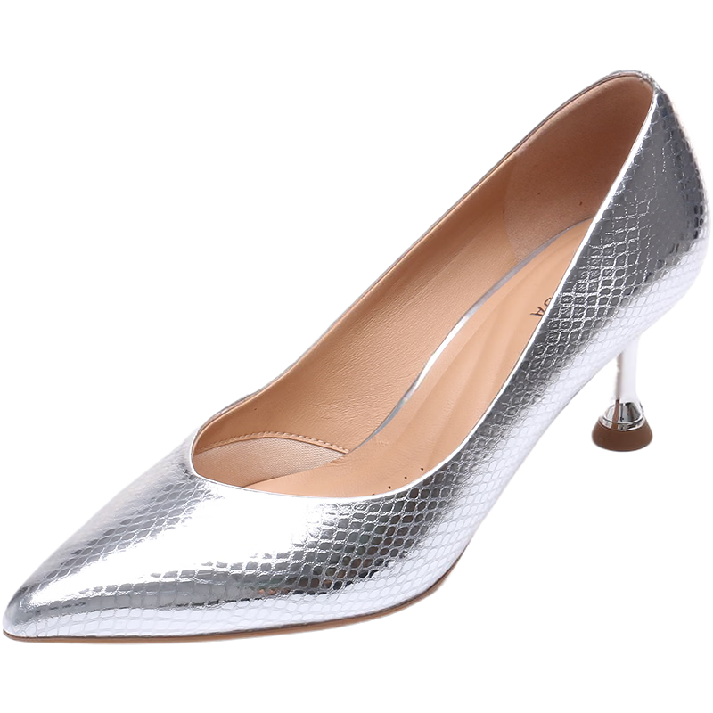 Laird & Dane 2026 Summer New Elegant Pointed Toe Commuter Wedding Shoes French Genuine Leather High Heels Women 7M61603