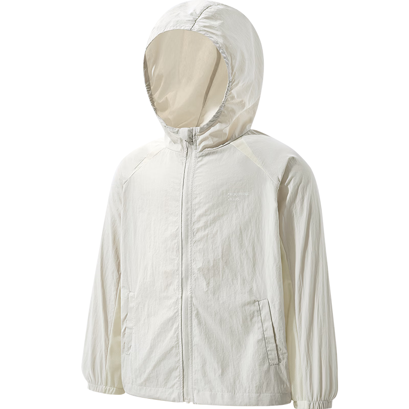 Kocotree KK Tree Kids UV Protection Sun Jacket Windproof Lightweight Outdoor Coat for Boys and Girls Simple and Stylish