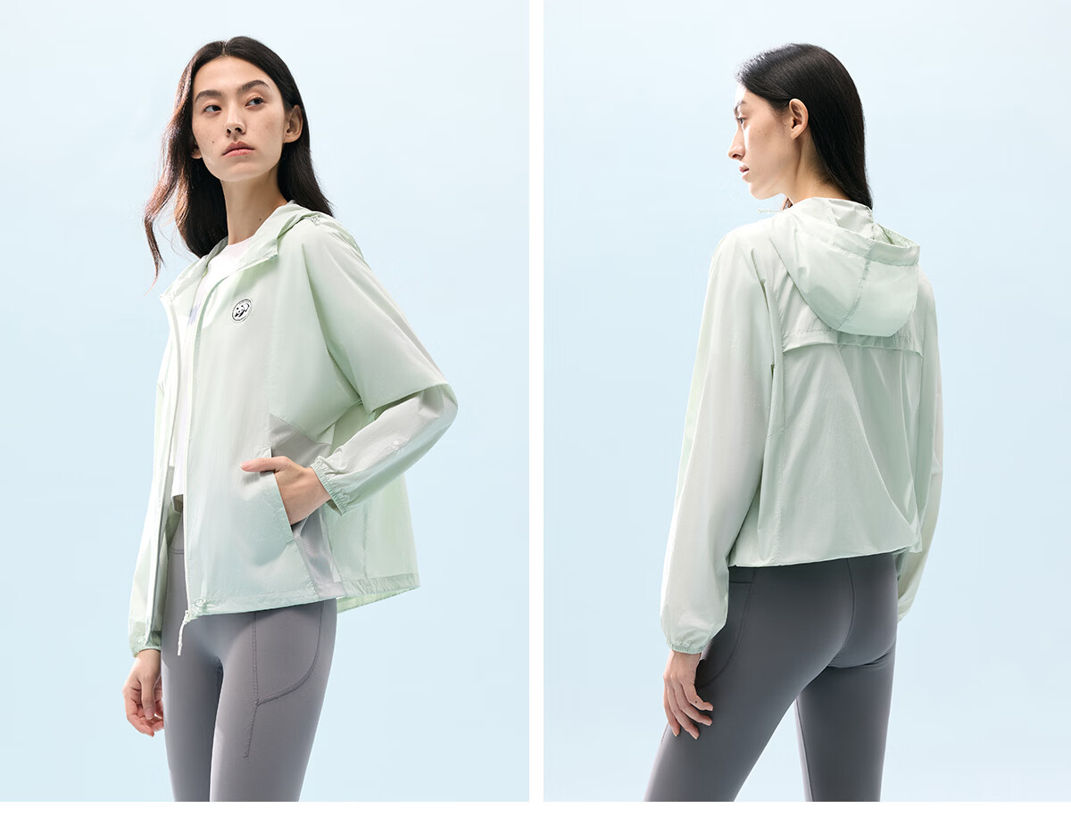 Panda Camel Original Yarn Heat-Blocking Sun Protection Cooling Breathable Summer Women's Sun Protection Jacket 8120 White, XXL 28