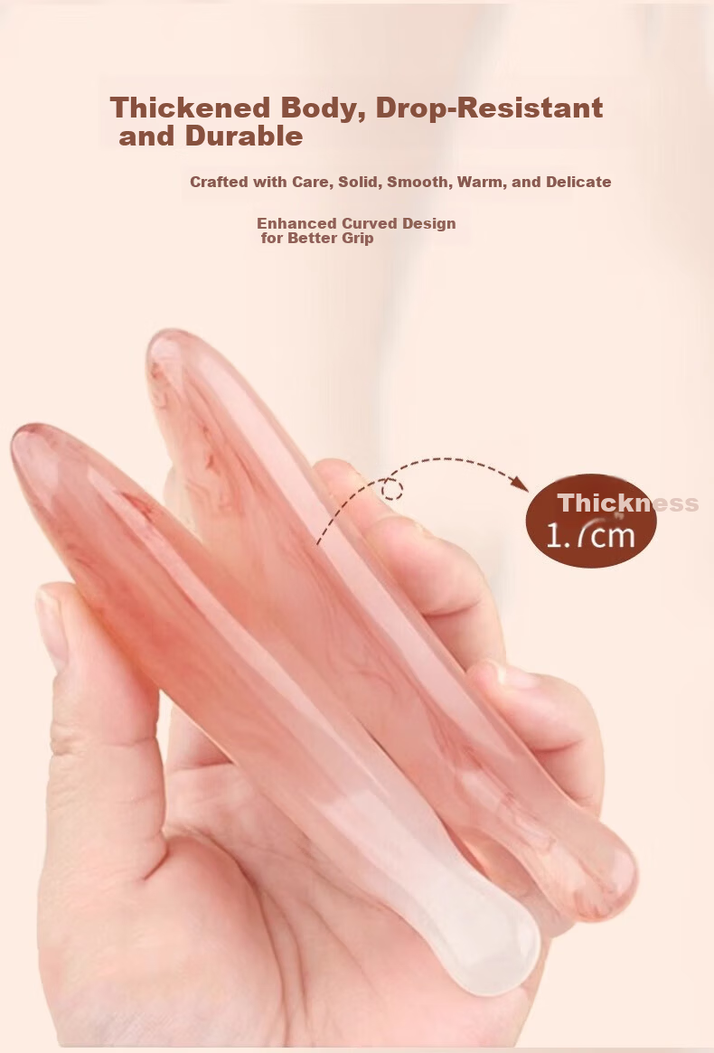 Gemon 4-in-1 Multifunctional Scalp Massage Comb Resin Head Therapy Meridian Clearing Tool Facial Gua Sha Lifting Device 7