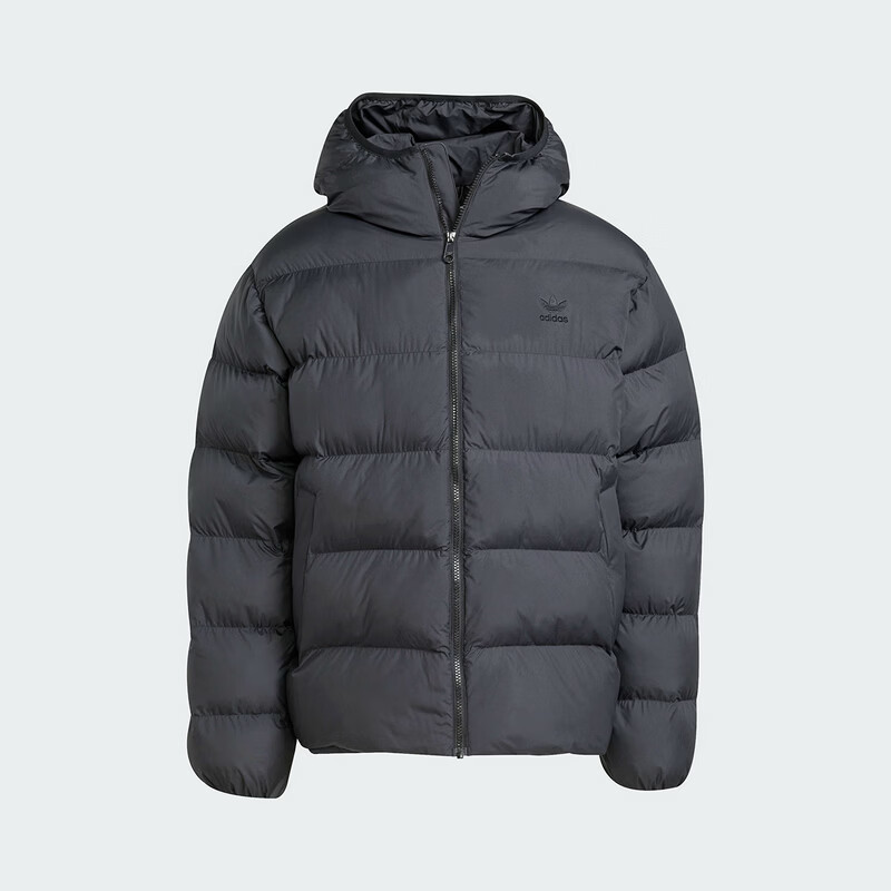 Adidas Originals Men's COMMERCIAL PUFF Short Puffer Jacket JX4123 Black 2XL 4