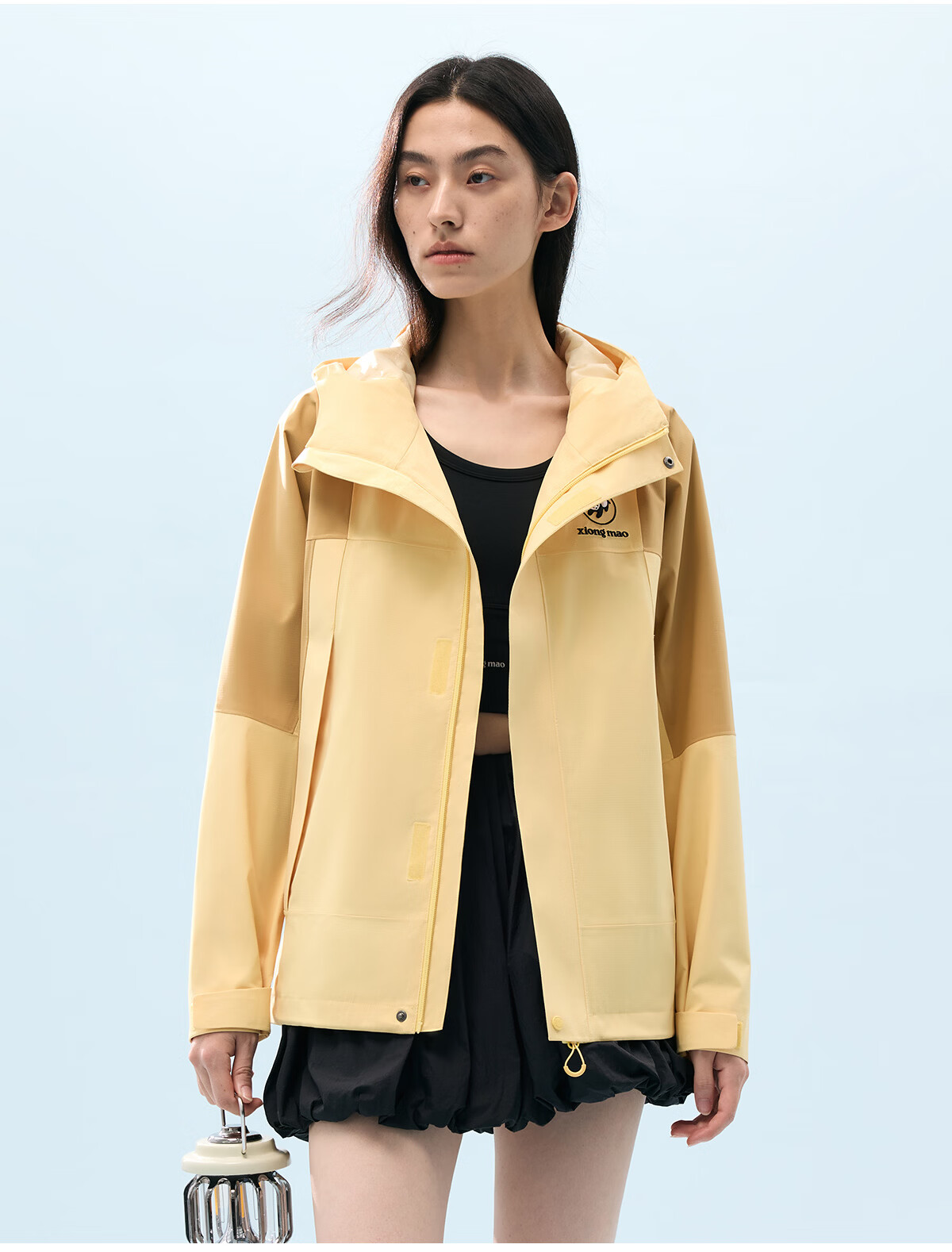 Panda [Play Wild] Single-Layer Shell Jacket 2026 Spring Summer Waterproof Windproof Abrasion-Resistant Fluorine-Free Mountaineering Outdoor Hiking Coat B060 37