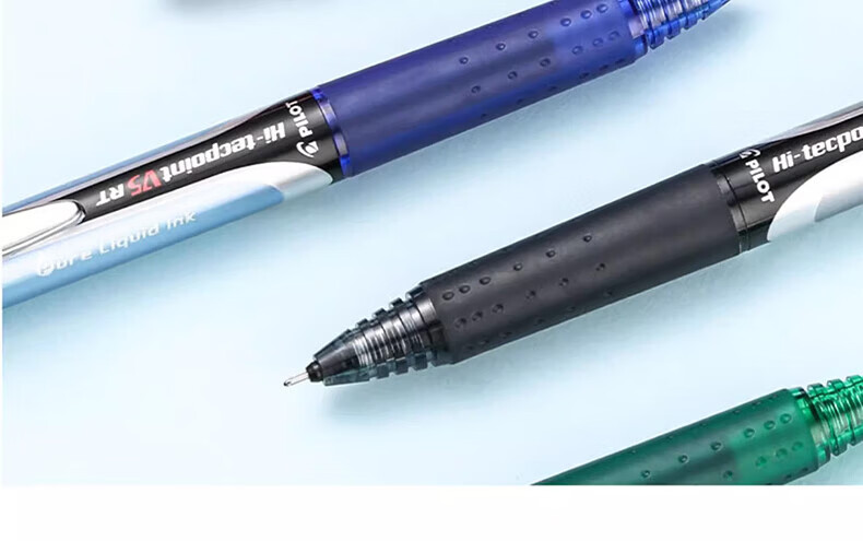 PILOT BXRT-V5 Black Retractable Gel Pen 0.5mm Student Signature Pen Business Water Pen Exam Writing Pen High-Quality Stationery Set Carbon Ink Pen 3-Pack 12