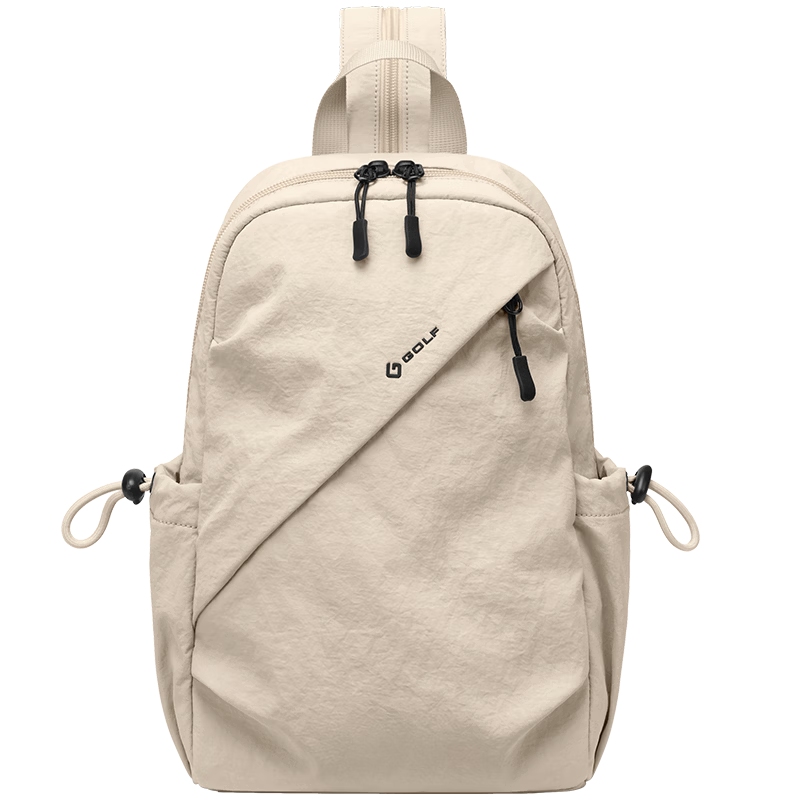 GOLF Men's Chest Bag Lightweight Crossbody Shoulder Bag for Men and Women, Phone and iPad Bag, Cycling Sports Small Backpack