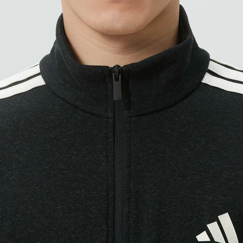 Adidas Sport Style Series Men's ST 3ST DENIM TT Knit Jacket KR2488 Black S 5