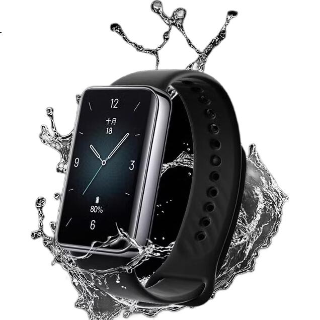 Ремешок Xuanyi для Huawei Honor Band 9/10, силиконовый, черный