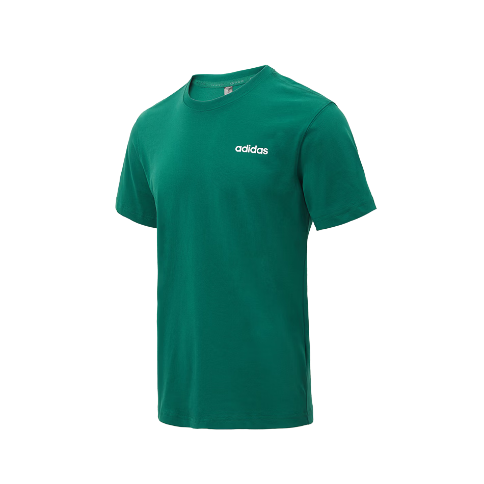Adidas Men's Summer Sports Trendy Comfortable Breathable Outdoor Cotton Short Sleeve T-Shirt JF3219