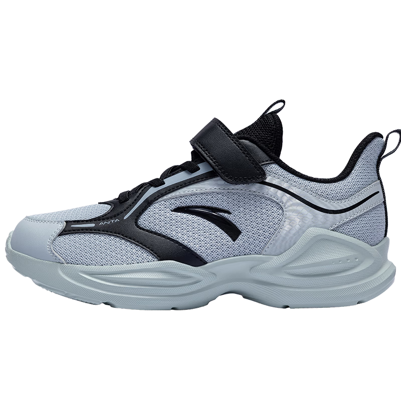 Anta Kids Sports Shoes 2026 Spring Boys Large Kids Lightweight Breathable Mesh Running Shoes A12615556