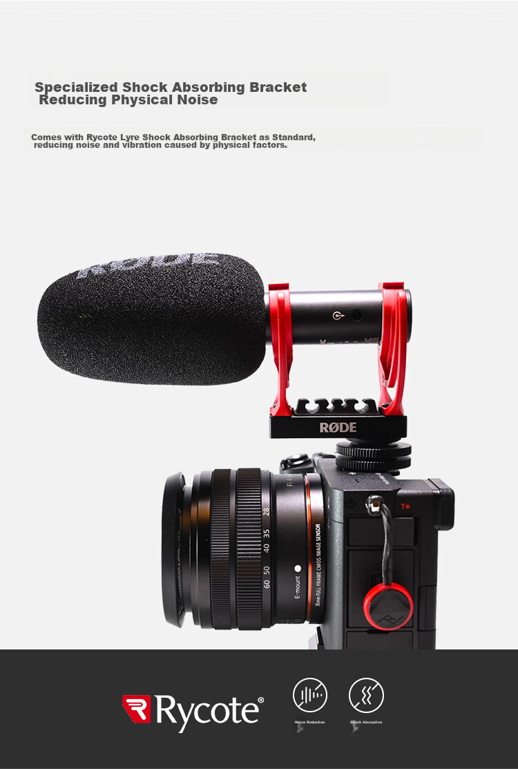 Rode VideoMic Go II Professional Directional Microphone for DSLR, Mirrorless Cameras, And Smartphones (Official Standard Configuration) 12