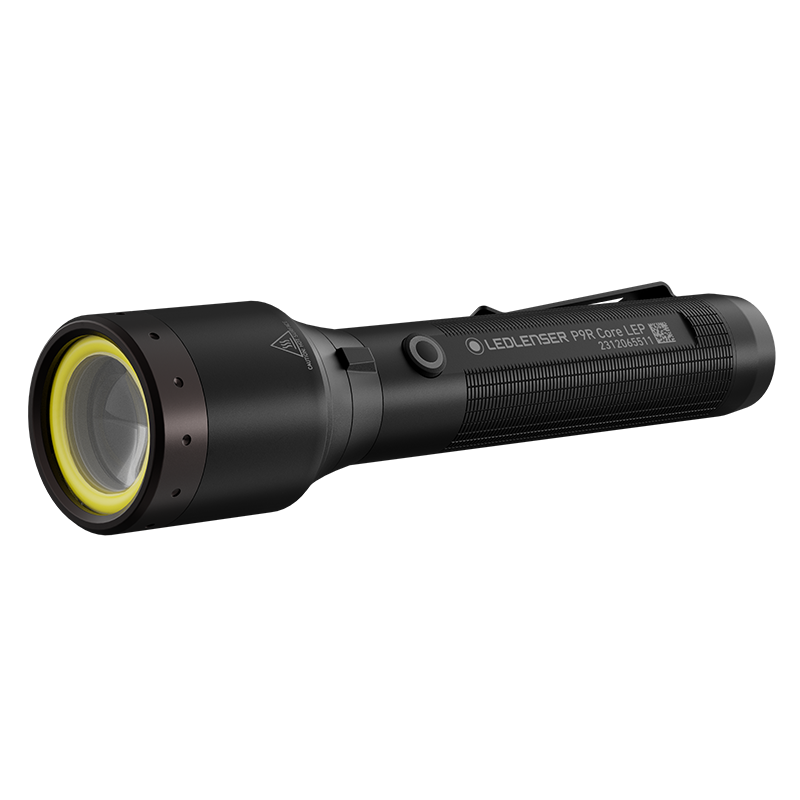 LED LENSER P9R High-Power Flashlight White Laser LEP Long-Range Floodlight Outdoor Patrol Torch