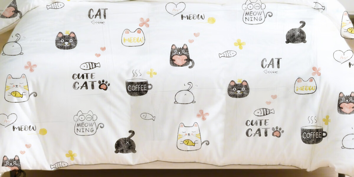 Ankexin Disposable Bedding Four-Piece Set Cartoon Travel Hotel Portable Thickened Tear-Resistant Double Bedding Set 8