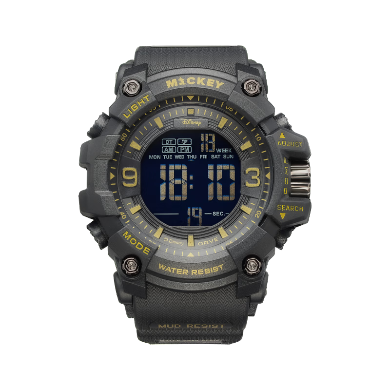 Disney Mickey Collaboration 2026 New Sports Digital Watch Youth High School Student Exam Waterproof Kids Watch
