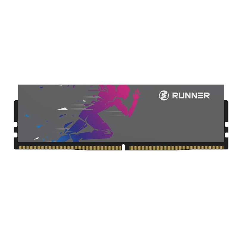 Runner 32GB (16GBx2) DDR5 6000 Desktop Memory Kit Lingyue Gaming Heat Spreader CL28 Hynix A-Die Titanium Gray