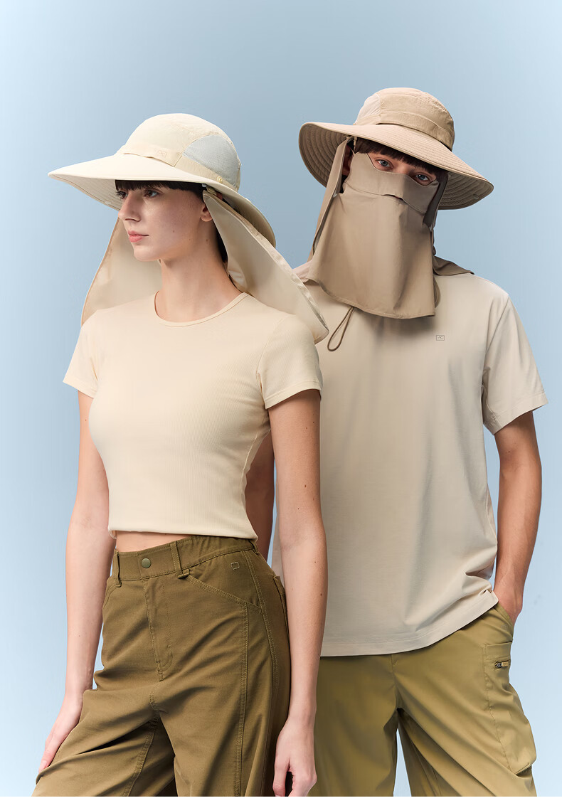 Bananain 503UV Pro Unisex Sun Protection Fisherman Hat with Detachable Breathable Face Mask and Sunshade 11