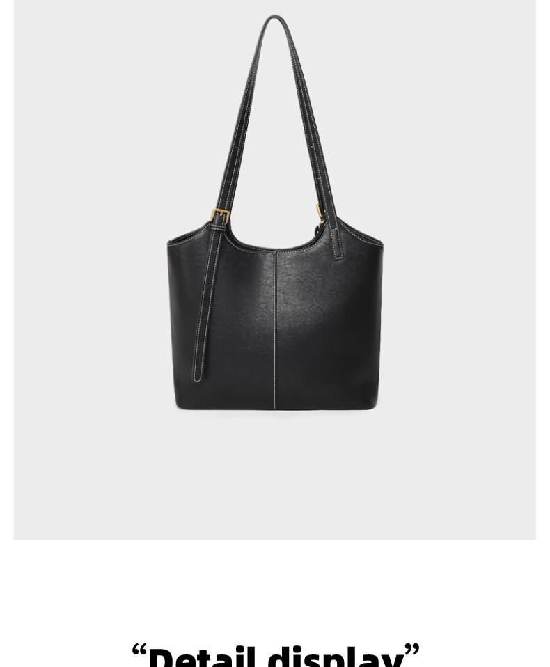 Millies Leather Handbag, Women's Casual Large-Capacity Tote Bag, Light Luxury Shoulder Bag, Practical Birthday And Mother's Day Gift for Mom 11
