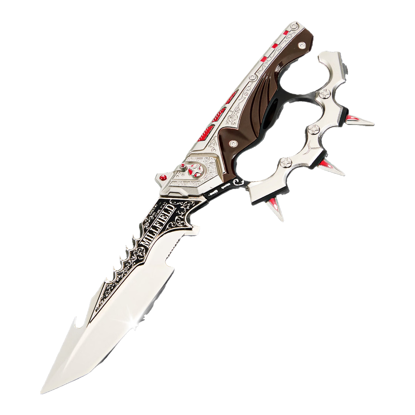Lankupa, Xintiao Zhizhi Delta Operation Game Accessories, Knife Skin Alloy Model Toy, Boys' Birthday Gift, 28CM