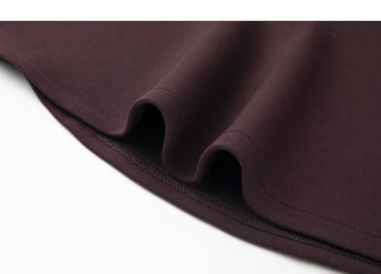 Demana [Comfort Elastic Air Layer] Spring Elegant V-Neck Mermaid Ruffle Loose Petite Women's Dress 7