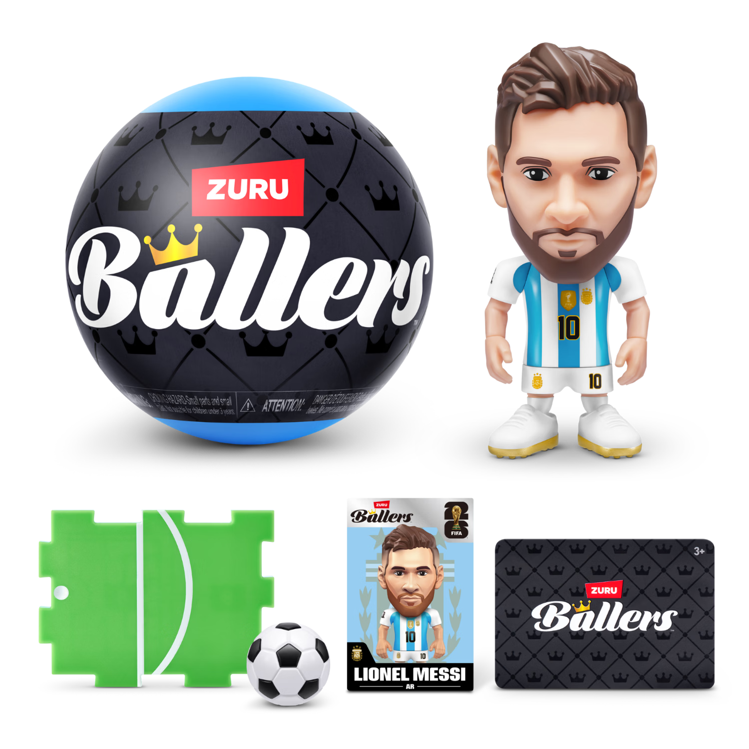 ZURU Messi FIFA World Cup Official Licensed Blind Box Figure Mbappe Football Star Collectible
