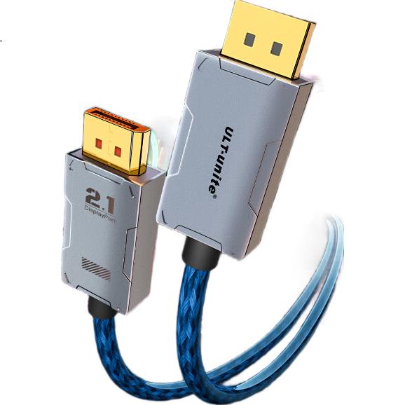 Кабель ULT-unite DP 2.1, 1.5 метра, версия 2.1, 16K 60Hz, 8K 120Hz, 4K 240Hz
