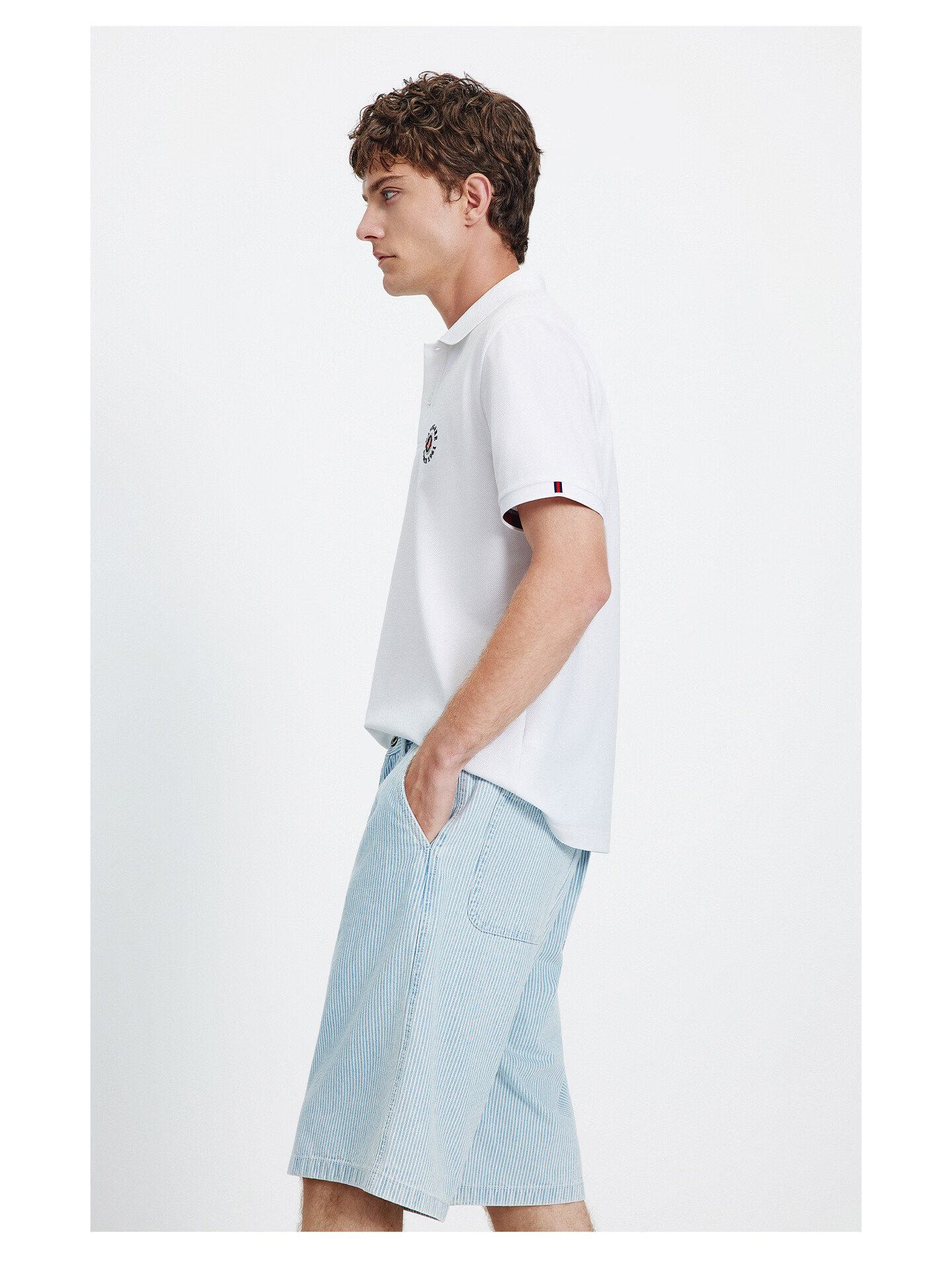 Navigare Small Sailboat 2026 Spring Summer New Cool Antibacterial Snow Cotton Short Sleeve Polo Shirt Men Turn-down Collar T-shirt 1325526602 27