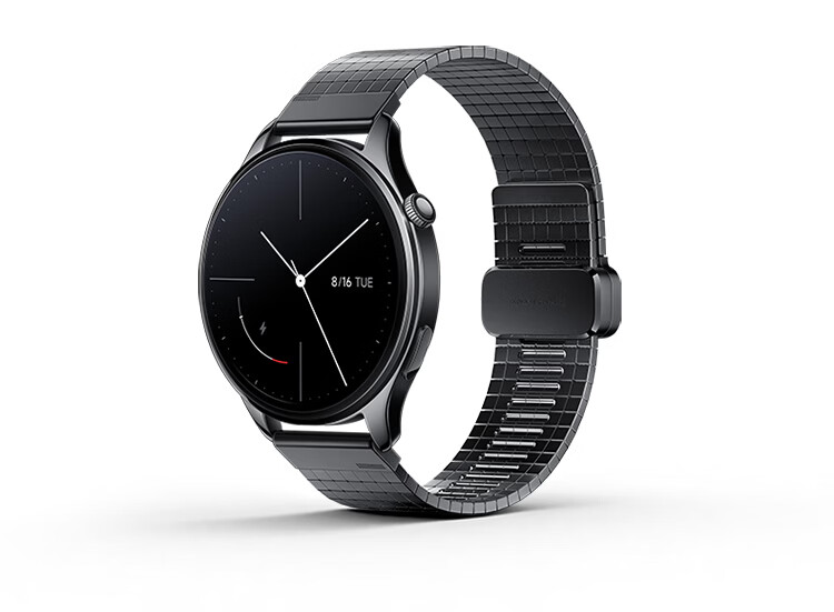 MI Xiaomi Watch Strap Titanium Metal 3D Printed Band Titanium Black 3