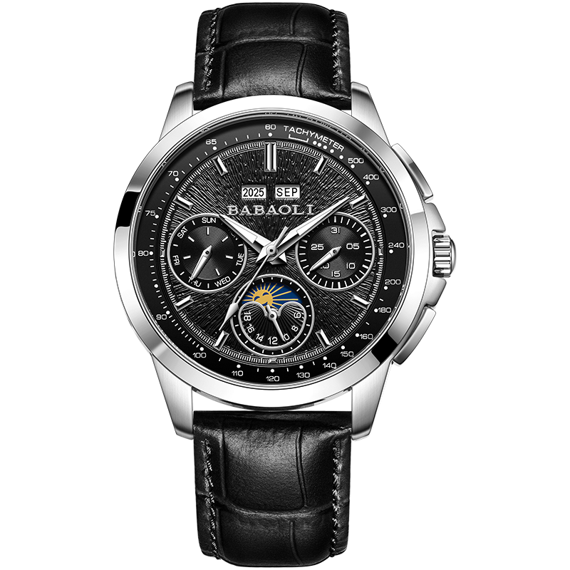 Babaoli Brand Men's Watch, 2026 New Model Fully Automatic Mechanical Watch with Luminous Dial And Date Display, Top Ten Birthday Gift for Boyfriend