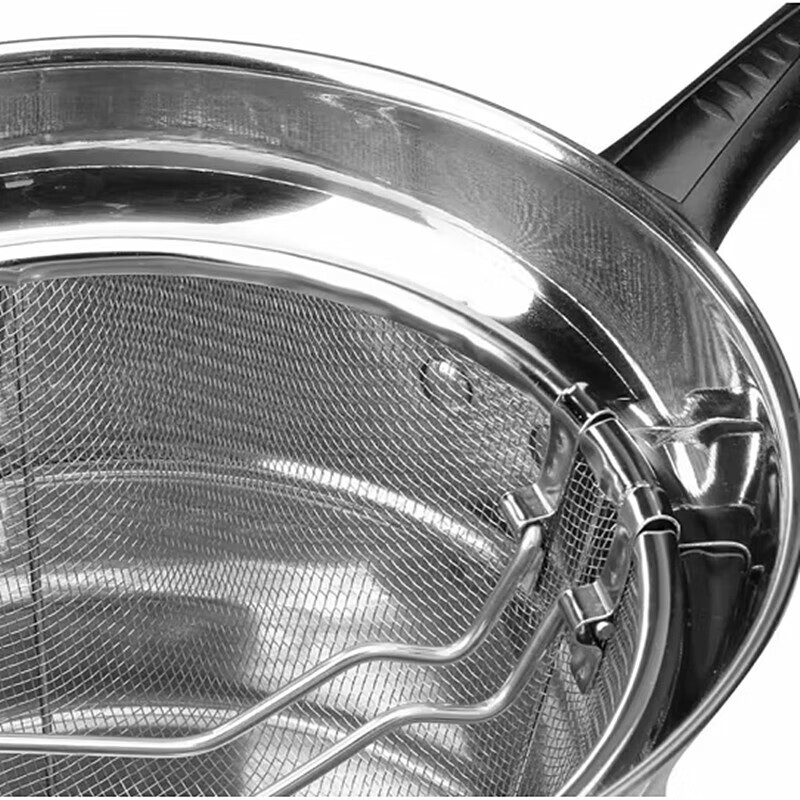 DESLON Multifunctional Noodle Pot Fryer Cooking Pot Soup Pot Multi-Purpose Cookware 22cm Stainless Steel Steamer DFS-D011 4