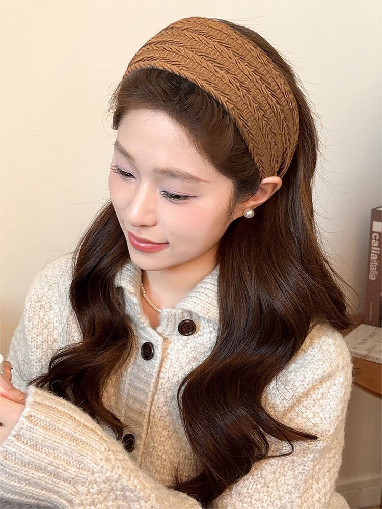 Xiangwan 2-Piece Wide Headband Hair Clips Non-Slip Teeth Face Washing Hairband Bangs Hairpin Hair Accessories for Women 4