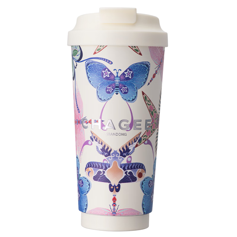 CHAGEE Shandong City Limited Edition Desktop Thermos Cup Water Bottle Coffee Mug 316 Stainless Steel Birthday Gift