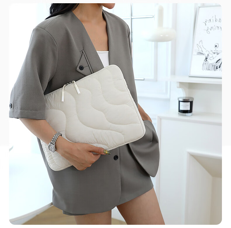 40,000km Laptop Sleeve Computer Bag Tablet iPad Protective Case for Apple Huawei Lenovo Ultra-Lightweight Anti-Shock 9