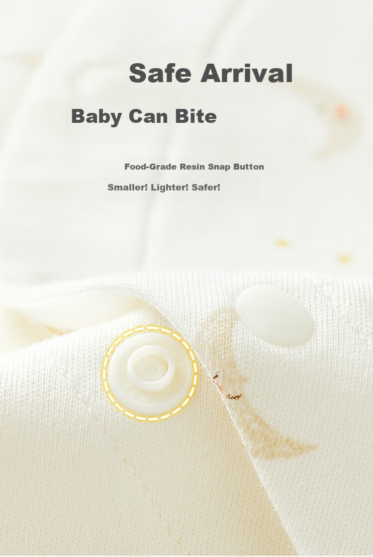 Weishi Muni Baby Romper Spring and Autumn Long Sleeve One-piece Cute Crawling Suit 6