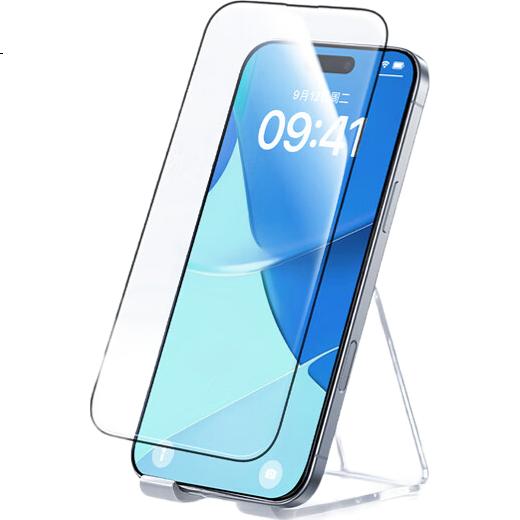 Защитное стекло для экрана DIVI для Apple iPhone 15 Pro, защита от синего света, антибликовое, 2 шт.
