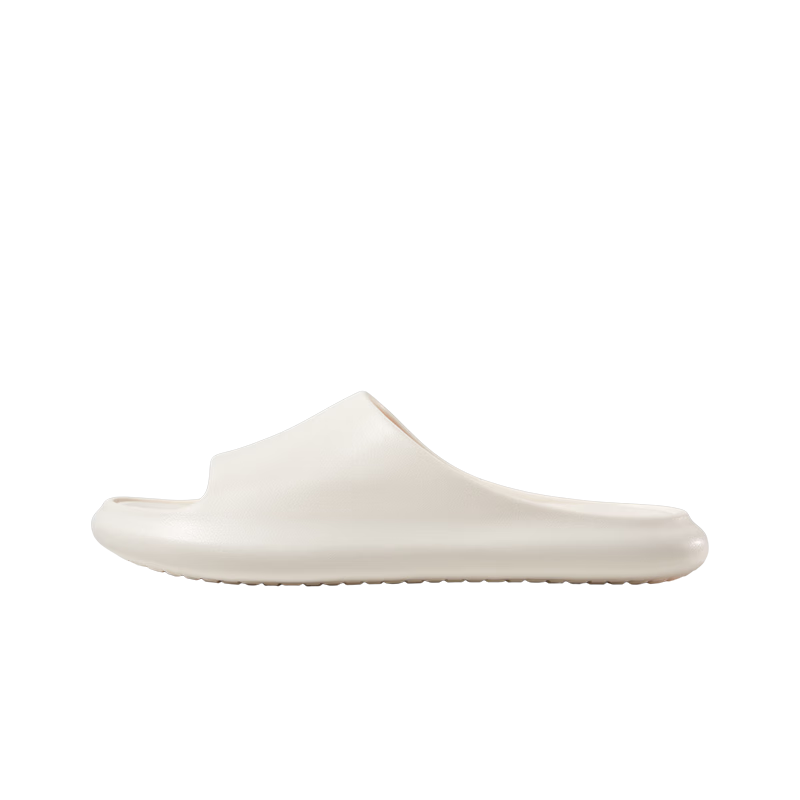 Puxi Travel Men's Casual Indoor Slippers Simple Bathroom EVA Non-Slip Slippers Women Cloud White Size 35-36