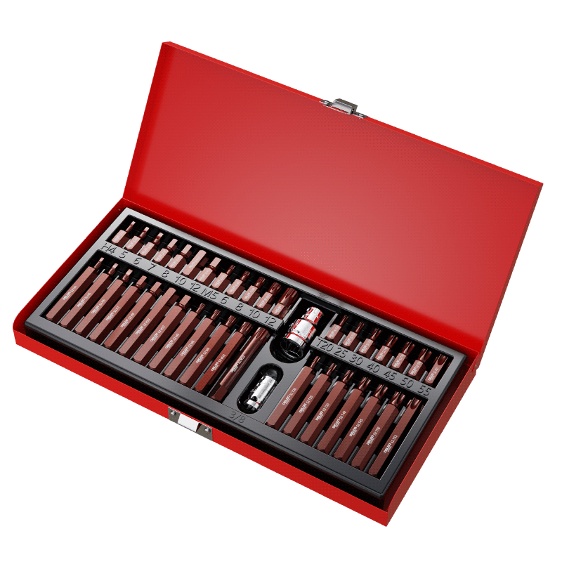 Delixi Hexagon Allen Wrench Bit Set Electric Wrench Socket Tool Complete Plum Blossom Star Bit Kit