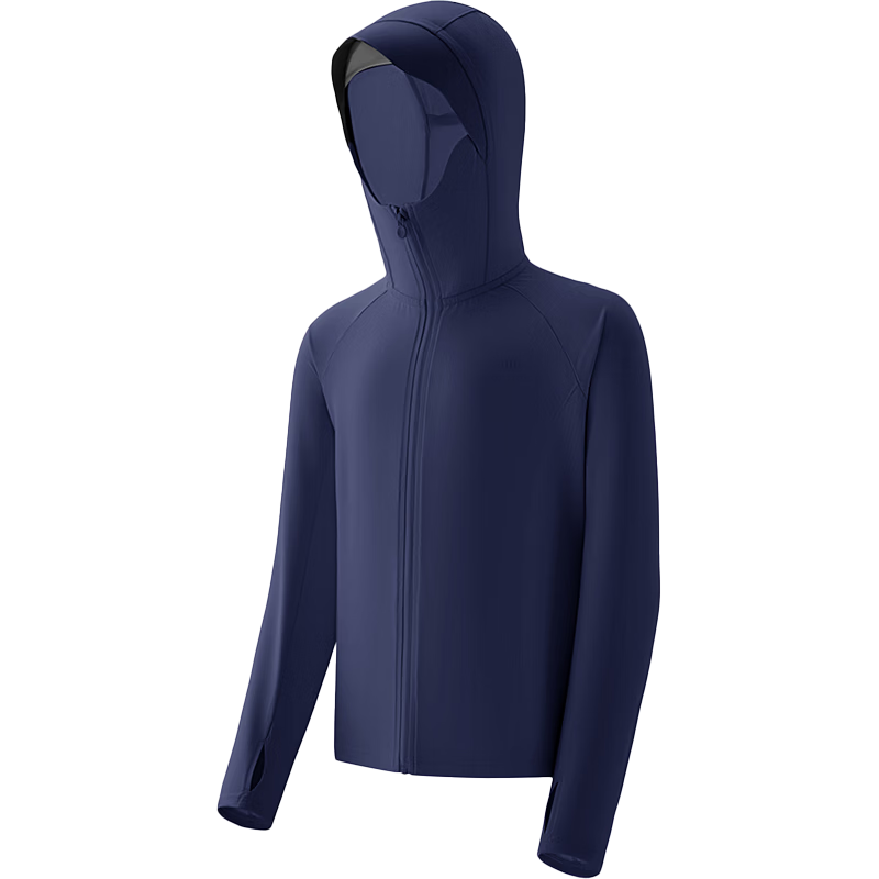 Banana Under Kids Sun Protection Jacket Cape Boys Girls Cooling Breathable Sunblock AL018 Dusk Sea Blue 110