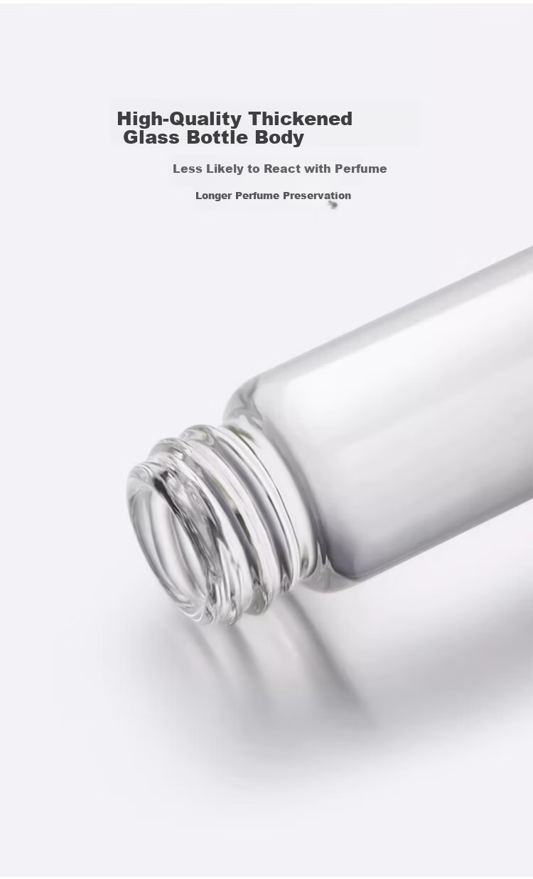 UPLUS Glass Perfume Refill Bottles 5ml*4 Portable Spray Mini Travel Empty Bottles 5
