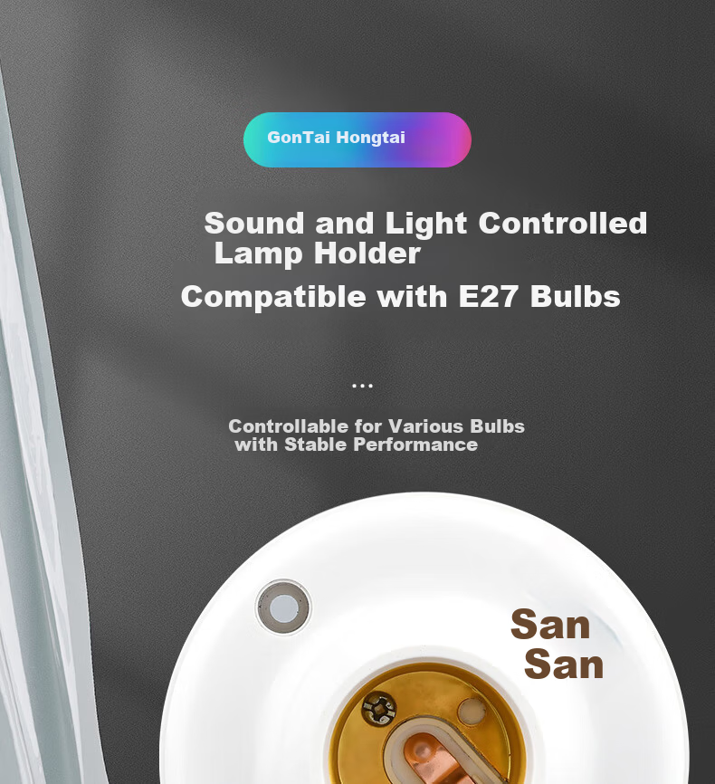 Gongtai Wired Bulb 10m Cable + 40W LED Bulb E27 Screw Base Universal Plug Socket Hanging GT-E27-10M-40W 1