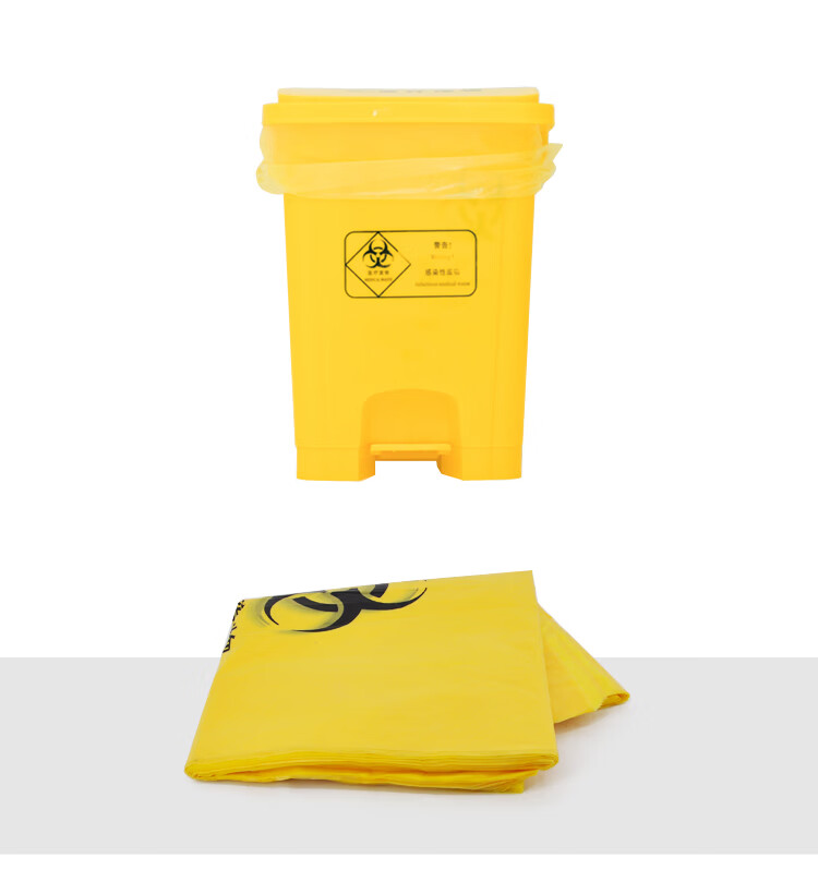 Yimeide LJD1123 Commercial Large Garbage Bags Property Sanitation Flat Plastic Bags Black 100x120cm (3 Mil 50pcs/Pack) 5