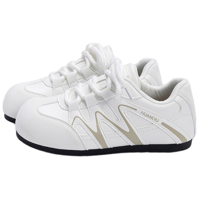 Global Dexun Women's Shoes 2026 Spring New Casual Lightweight Black Sneakers Trendy Ins Versatile Skate Shoes