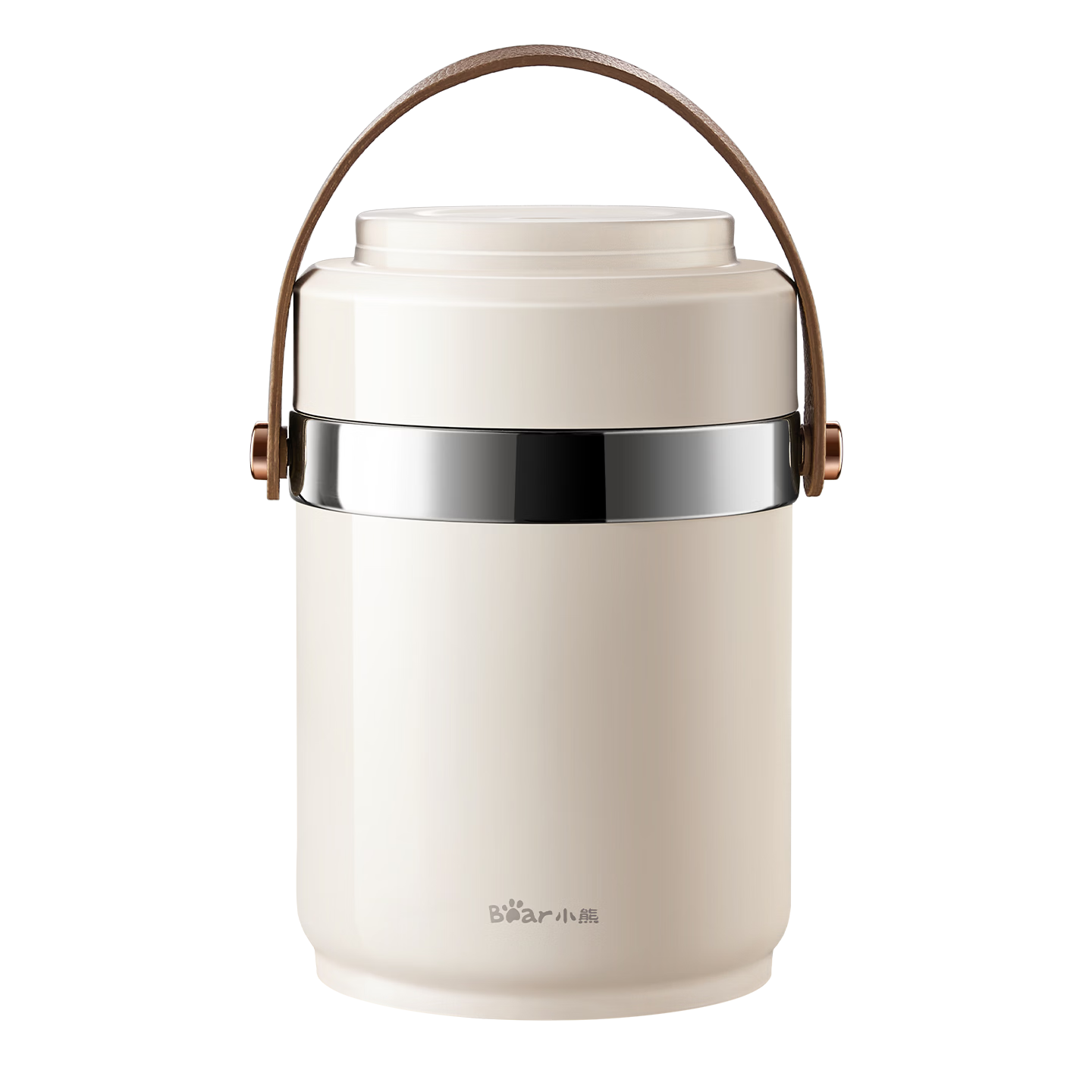 Bear Insulated Lunch Box Stainless Steel Multi-Layer Large Capacity Thermal Container Dishwasher Safe JC015