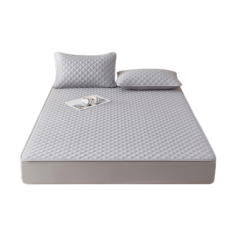 MUJI Class A Cotton Waterproof Urine-Proof Fitted Sheet Single Bed Cover Mattress Protector Full Wrap Dust Cover