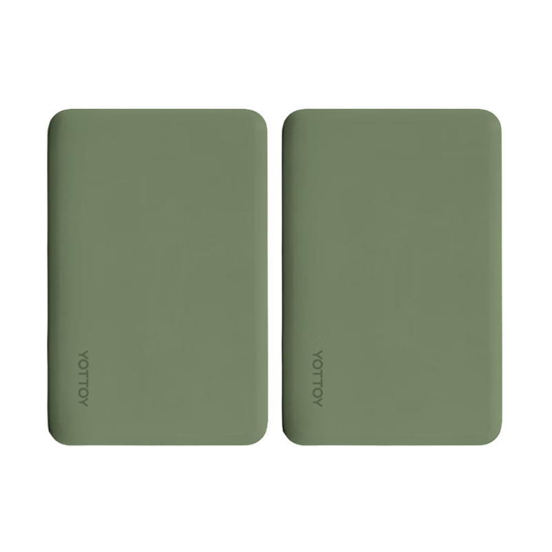 Yottoy Antibacterial Yoga Block for Women Adults Dance Block Children's Practice High-Density Foam Large Size Green