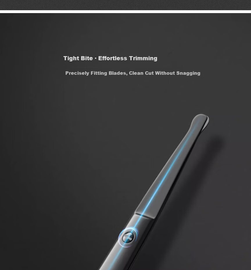 Jing Xiaodi Precision Nose Hair Trimmer Men's Round Head Manual Safe Nasal Hair Scissors Grooming Tool 10