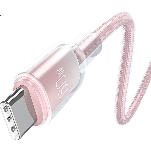 Кабель Pisen Apple Data Cable PD27W Type-C to Lightning, 1.2 м, фиолетовый