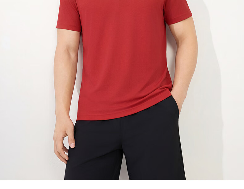 361° Men's Short Sleeve T-Shirt Spring Summer Sports Quick-Dry Running Fitness Polo Shirt 652624109H-5 33